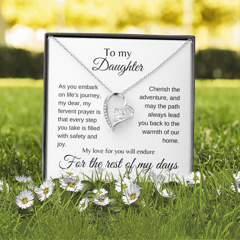 My Daughter | Cherish the adventure - Forever Love Necklace