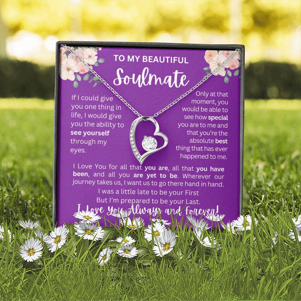 Soulmate | See Through My Eyes – Forever Love Necklace