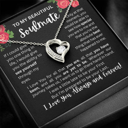 Soulmate | See Through My Eyes – Forever Love Necklace