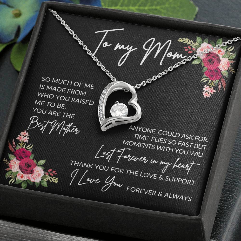 To My Mom | Best Mother - Forever Love Necklace
