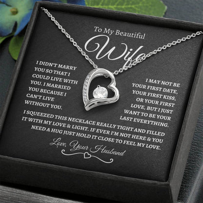 To My Beautiful Wife | Forever Love - BW