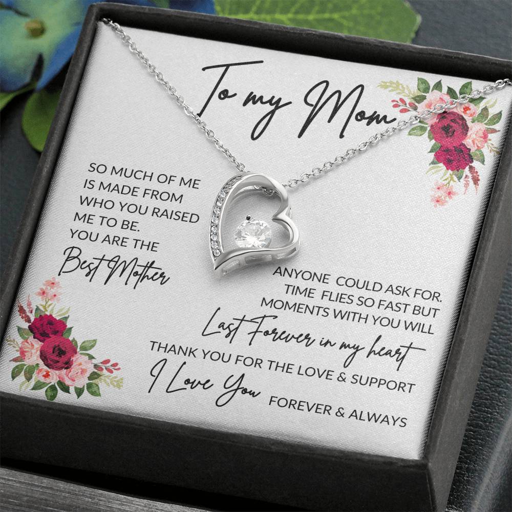 To My Mom | Best Mother - Forever Love Necklace