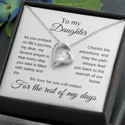 My Daughter | Cherish the adventure - Forever Love Necklace