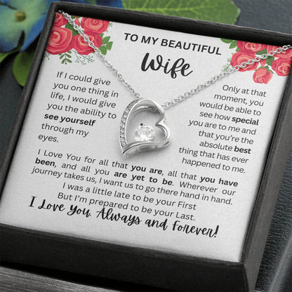 To My Wife | See Through My Eyes – Forever Love Necklace