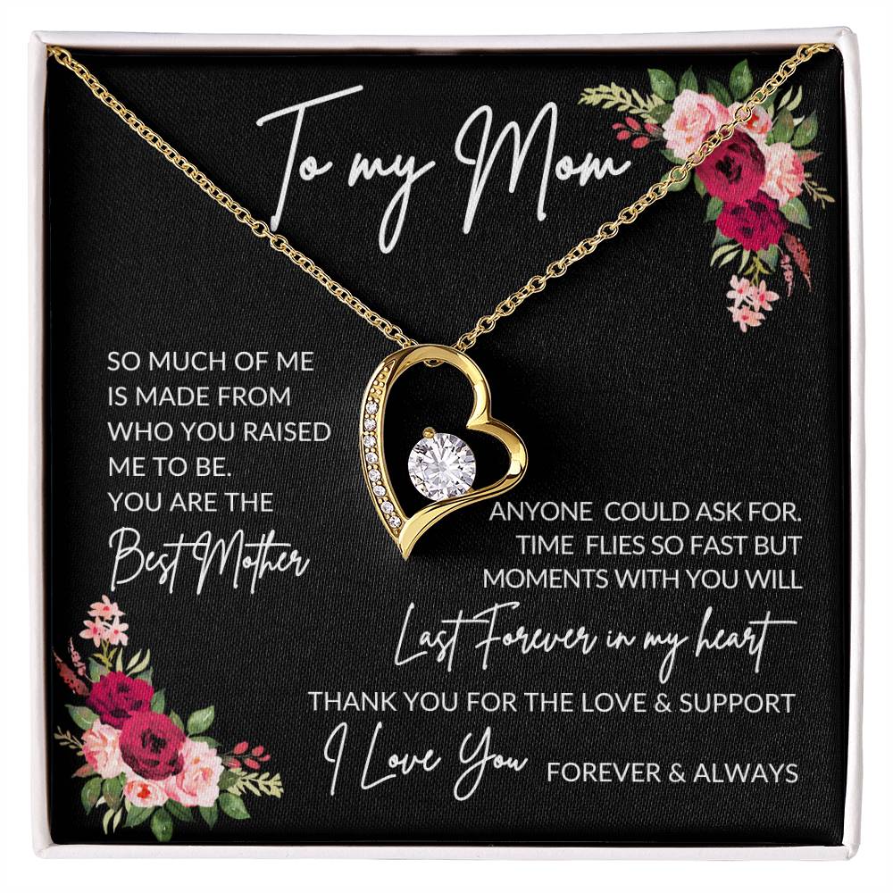 To My Mom | Best Mother - Forever Love Necklace