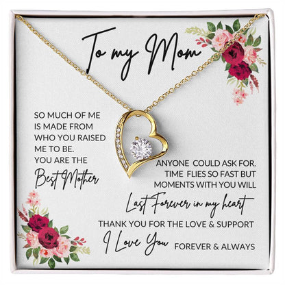 To My Mom | Best Mother - Forever Love Necklace
