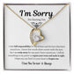 I'm Sorry For Hurting You - Forever Love Necklace