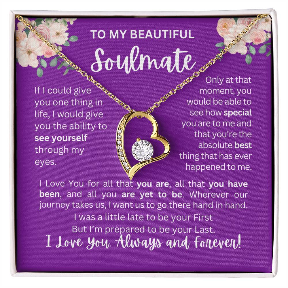 Soulmate | See Through My Eyes – Forever Love Necklace