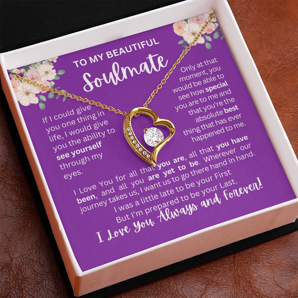 Soulmate | See Through My Eyes – Forever Love Necklace