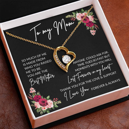 To My Mom | Best Mother - Forever Love Necklace
