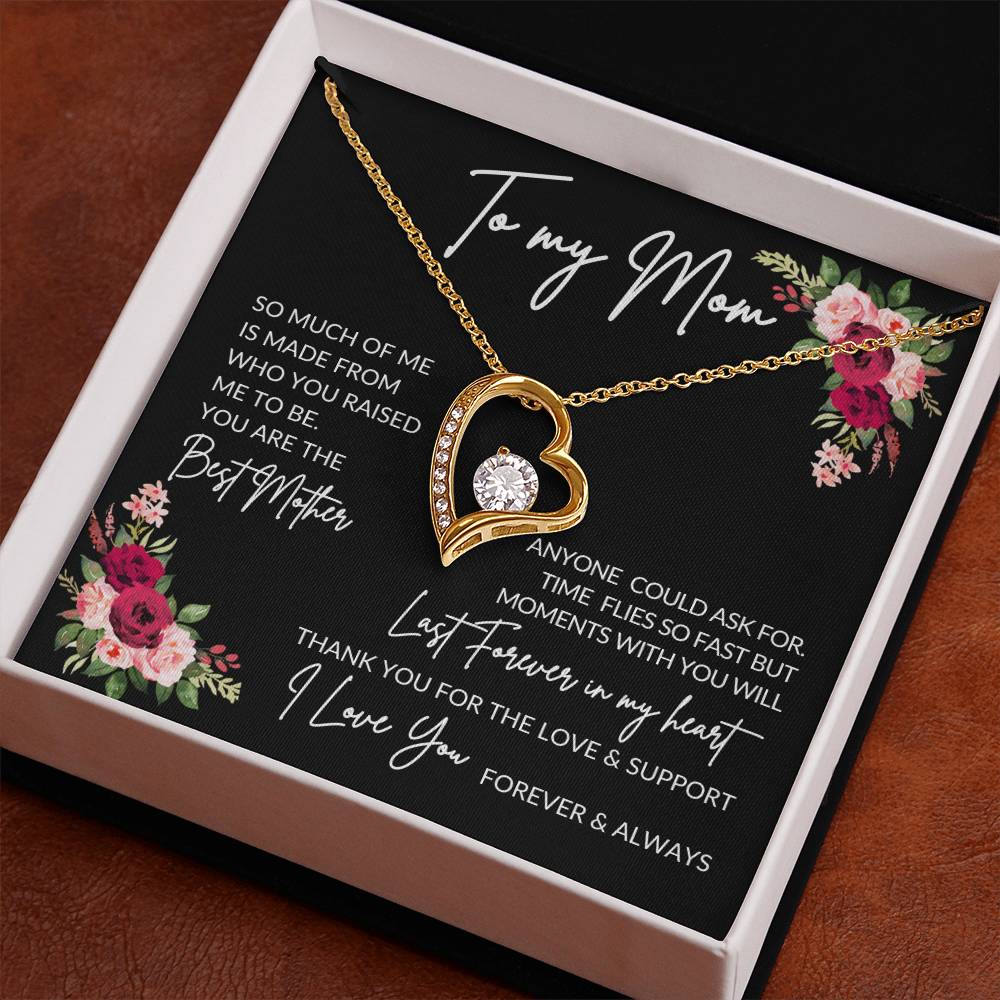To My Mom | Best Mother - Forever Love Necklace