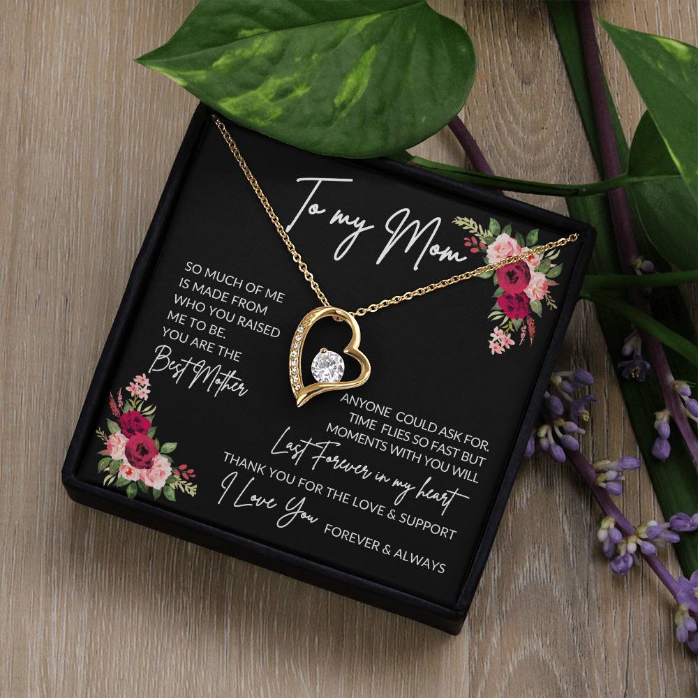 To My Mom | Best Mother - Forever Love Necklace
