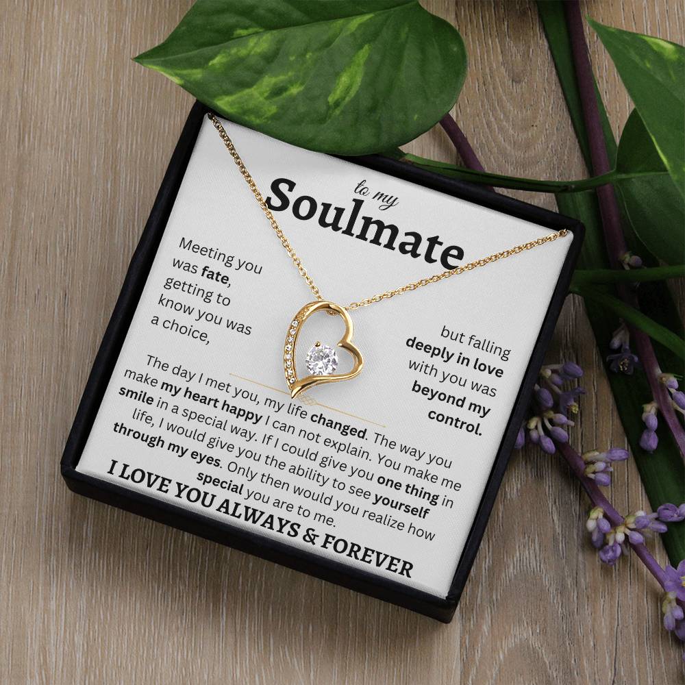 Soulmate | Meeting You | Forever Love Necklace