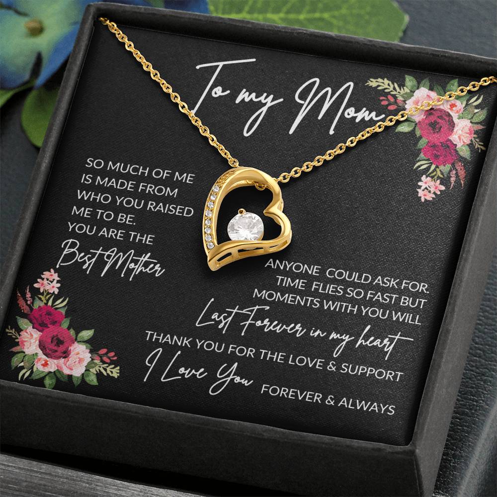 To My Mom | Best Mother - Forever Love Necklace