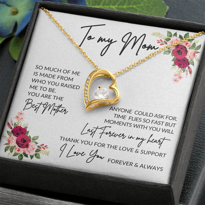 To My Mom | Best Mother - Forever Love Necklace