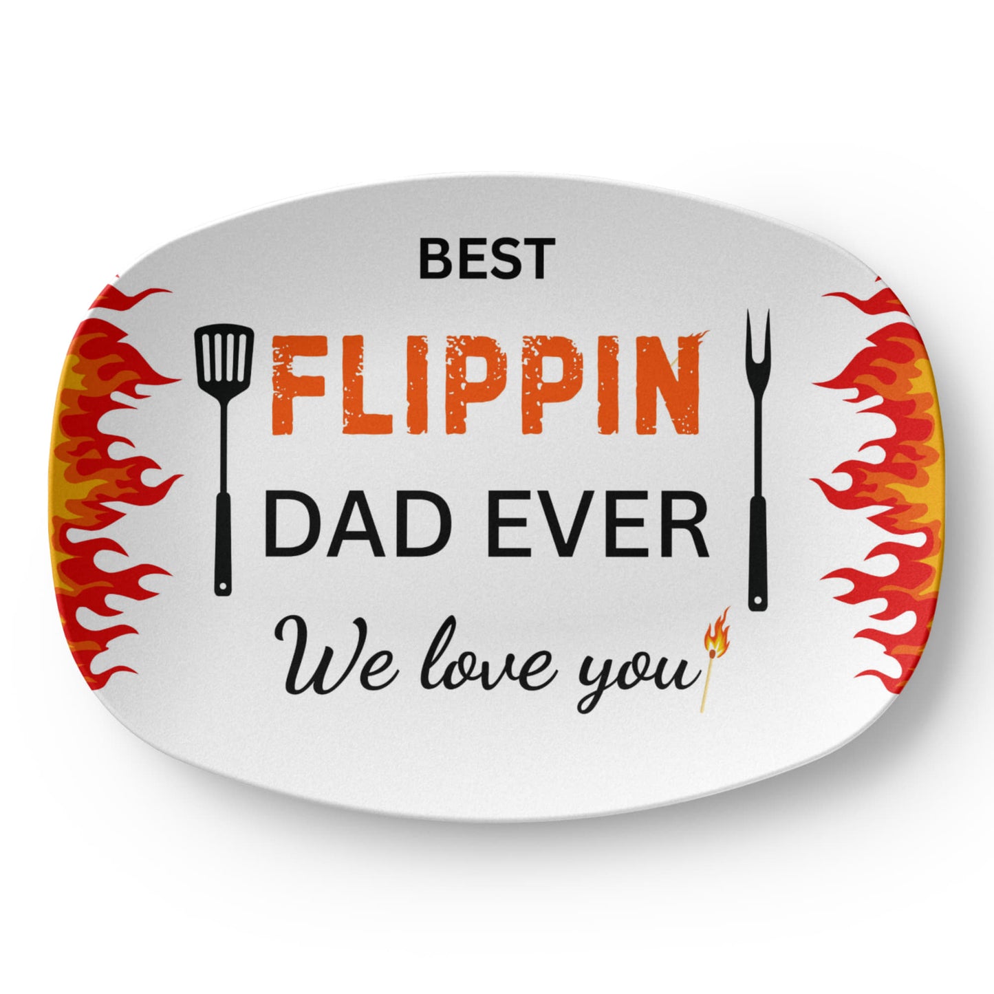 Best Flippin' Dad BBQ Platter