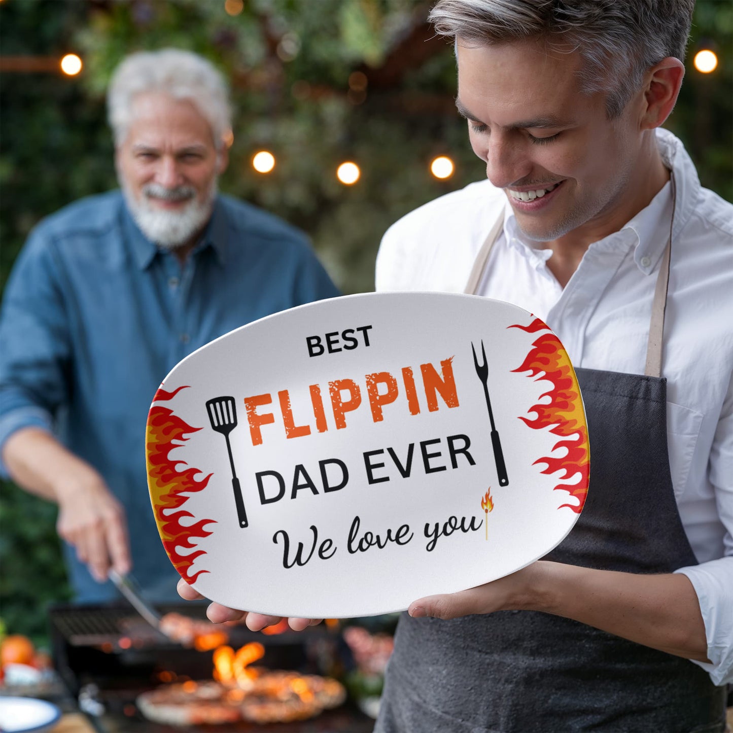 Best Flippin' Dad BBQ Platter