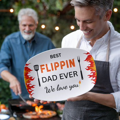 Best Flippin' Dad BBQ Platter