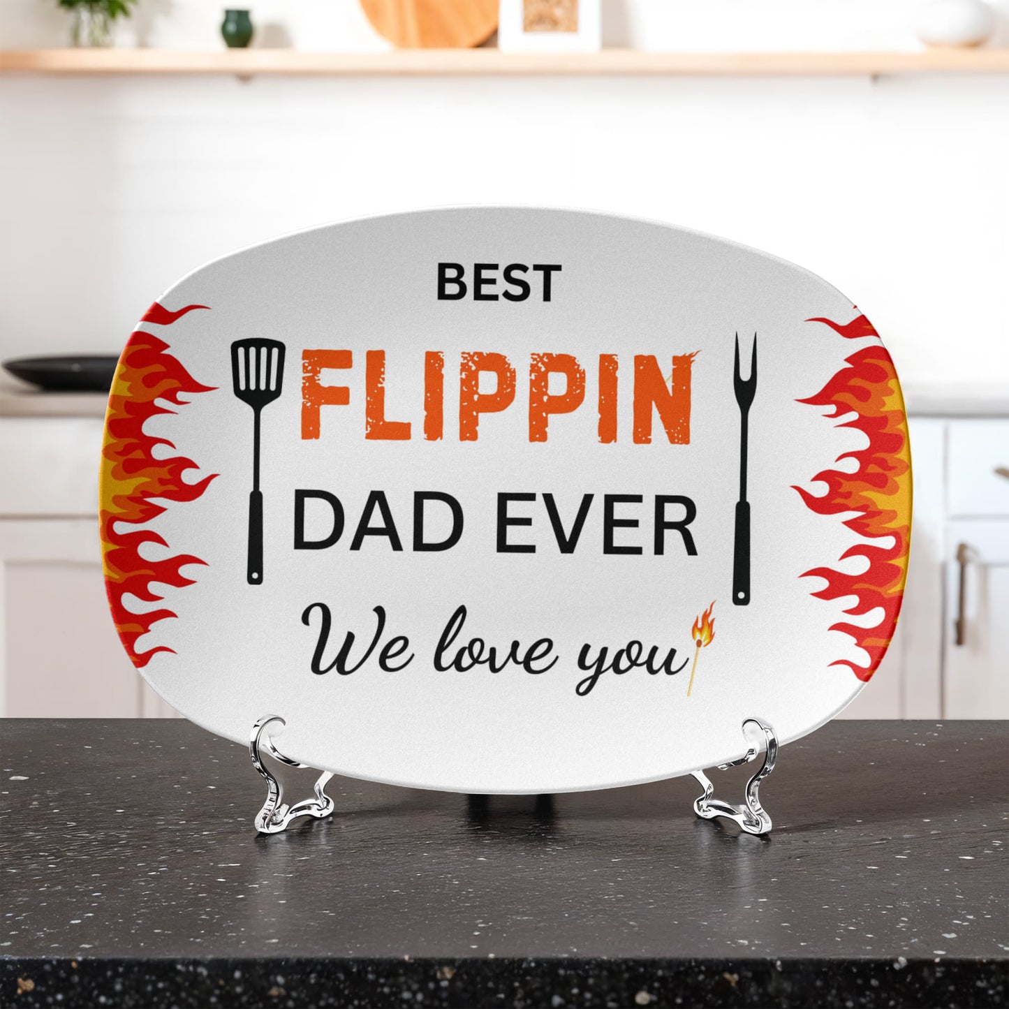 Best Flippin' Dad BBQ Platter