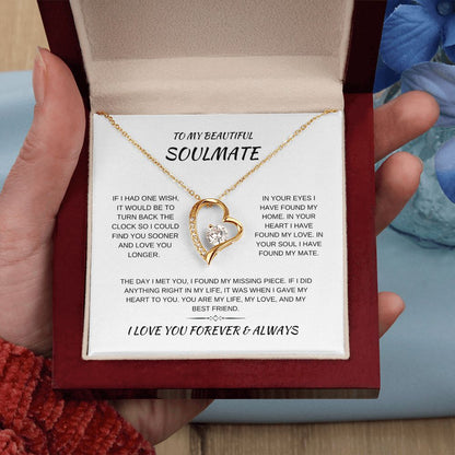 My Soulmate | One Wish | Forever Love Necklace