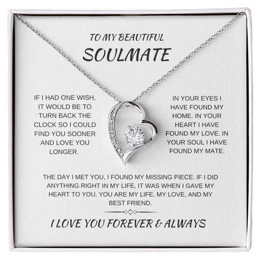 My Soulmate | One Wish | Forever Love Necklace