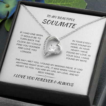 My Soulmate | One Wish | Forever Love Necklace