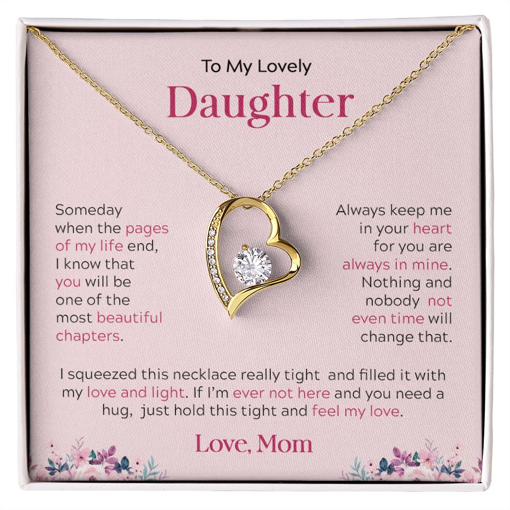 My Daughter | Always in my heart - Forever Love Necklace