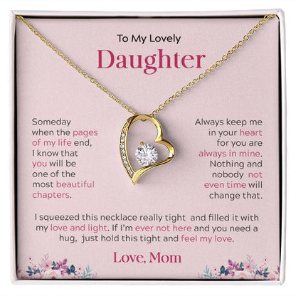 My Daughter | Always in my heart - Forever Love Necklace