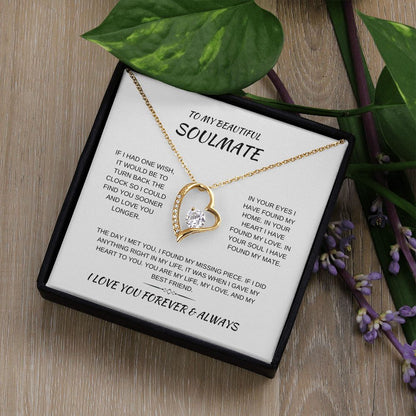My Soulmate | One Wish | Forever Love Necklace