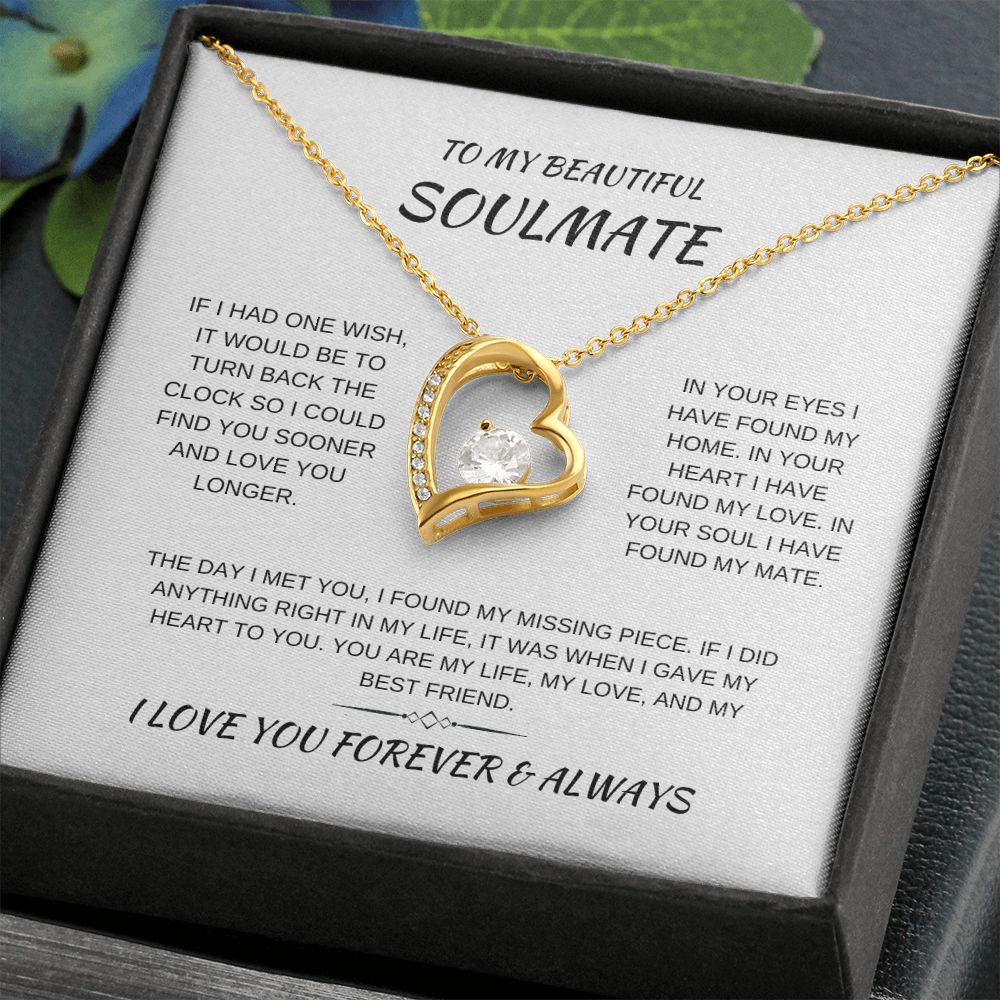 My Soulmate | One Wish | Forever Love Necklace