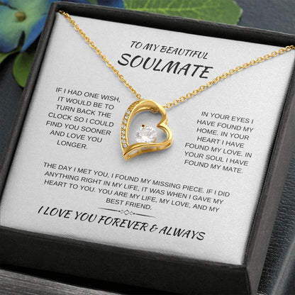 My Soulmate | One Wish | Forever Love Necklace